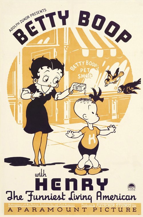 Betty Boop with Henry the Funniest Living American mp4