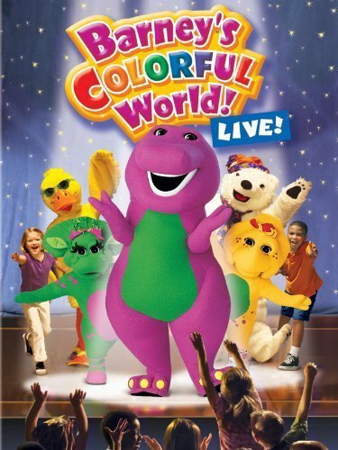 Barney's Colorful World, Live! mp4