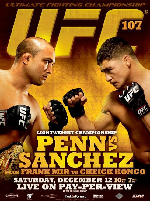 UFC 107: BJ Penn vs. Diego Sanchez mp4