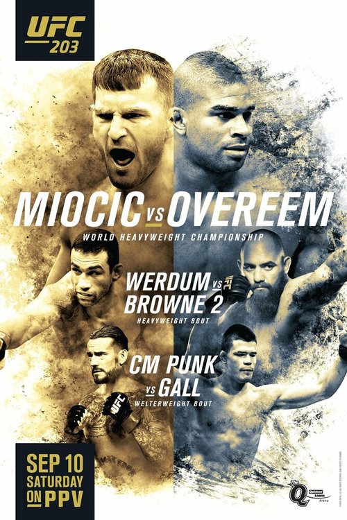 UFC 203: Miocic vs. Overeem mp4